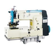 computer single needle chain stitch Industrial Sewing Machine with auto-trimmer side edge cutter for work clothes